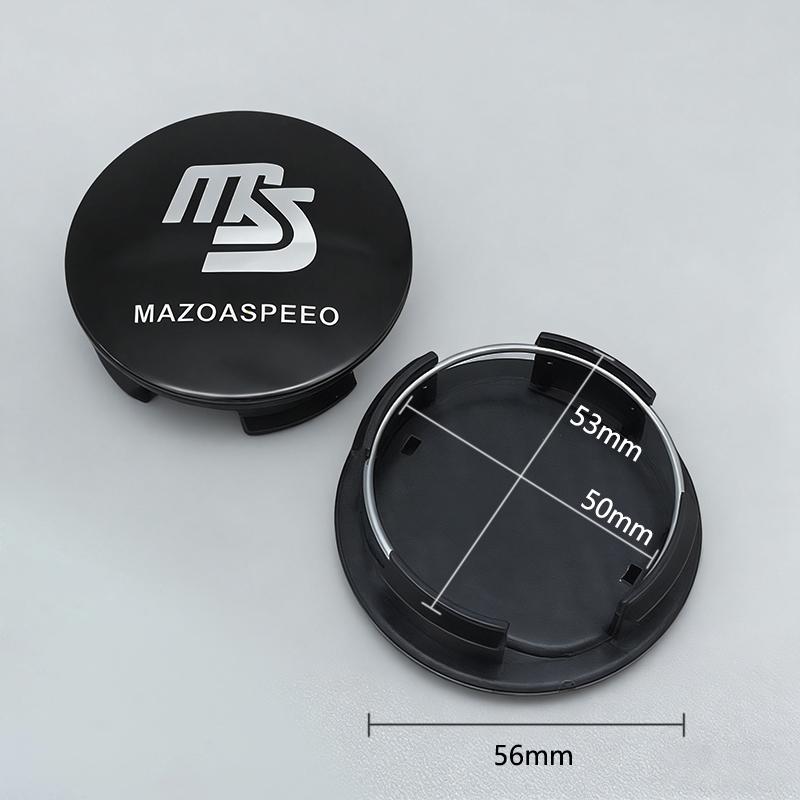 4 Stück Original Auto Radnabenkappe Abdeckung Für Mazda 3 6 2 5 CX5 CX3 Atenza MX5 CX7 Axela CX30 CX90 CX60 CX50 MX30 CX9 RX8 CX8