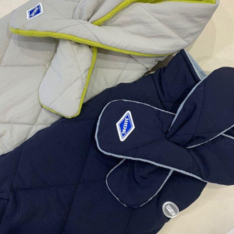 BARKDOG [SET] Wendbare gepolsterte Weste & Schal