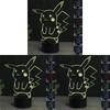 Premium Quality Pokemon Go Pikachu 3d Led Lamp With 7 Vibrant Color Changing Touch Switch