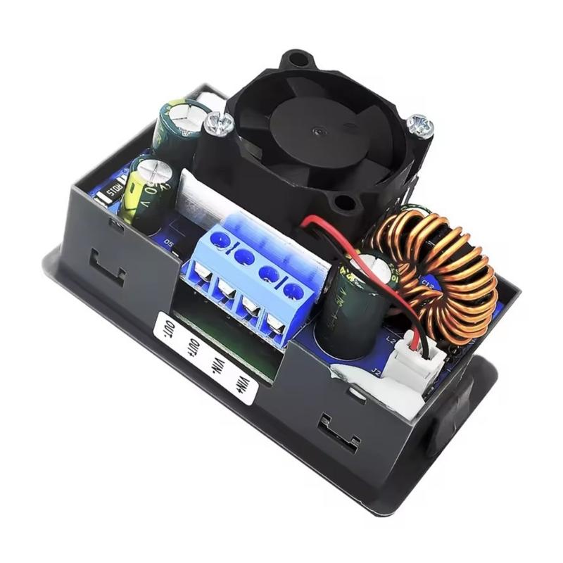 Digital Controlled Bucking Boost Converters Module 0.6-36V 5A Programmable Voltages Current Regulator Overload Protections