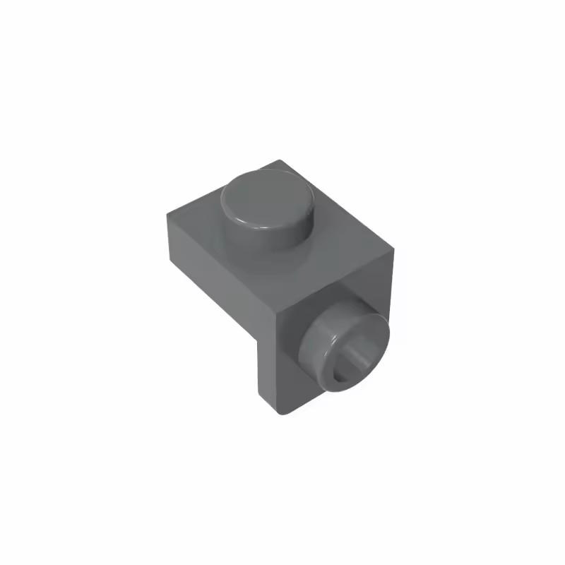 100pcs 36841 Front Side 2Holes Bracket 1 X 1 - 1 X 1 Block Moc Compatible with Brick DIY Children's Toys