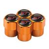 4pcs Car Wheel Tire Valve Stem Caps Airtight Cover For ST Line Focus Mondeo Fiesta Kuga Ranger MK2 MK3 MK4 Tyre Accessories