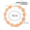 Vintage Resin Beads Choker Necklace for Women Jewelry Party Gift