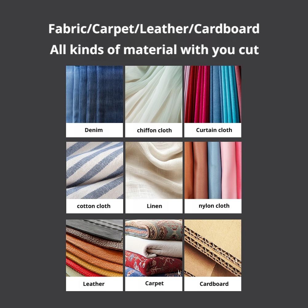 Handheld Li-ion Electric Fabric Scissors - Rechargeable & Corded, High Efficiency for Tailoring Sewing,Universal Fabric Cutter