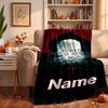 it Custom Flannel Blankets Soft Warm Cozy Throws for Home Decor Holiday Gifts