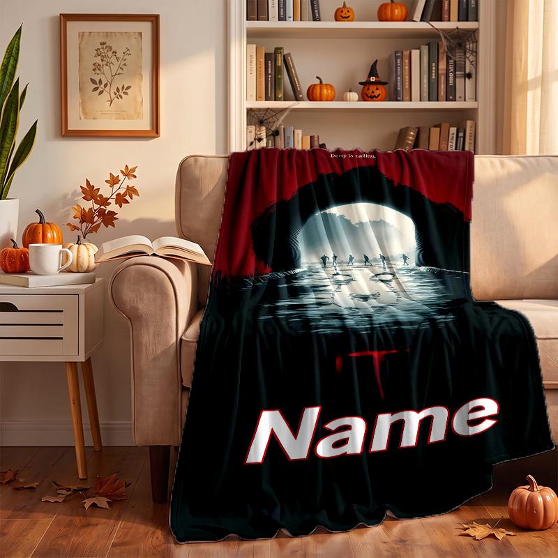 it Custom Flannel Blankets Soft Warm Cozy Throws for Home Decor Holiday Gifts