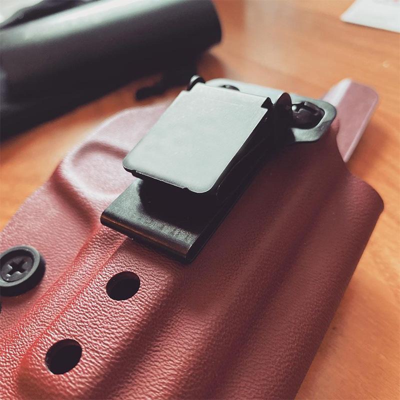 1 Stück Universal-UT-Clips aus Edelstahl für die Messerscheide, Rückenclip, K-Scheide, Taillenclip, Zubehör, Scheide, Trageholsterclip