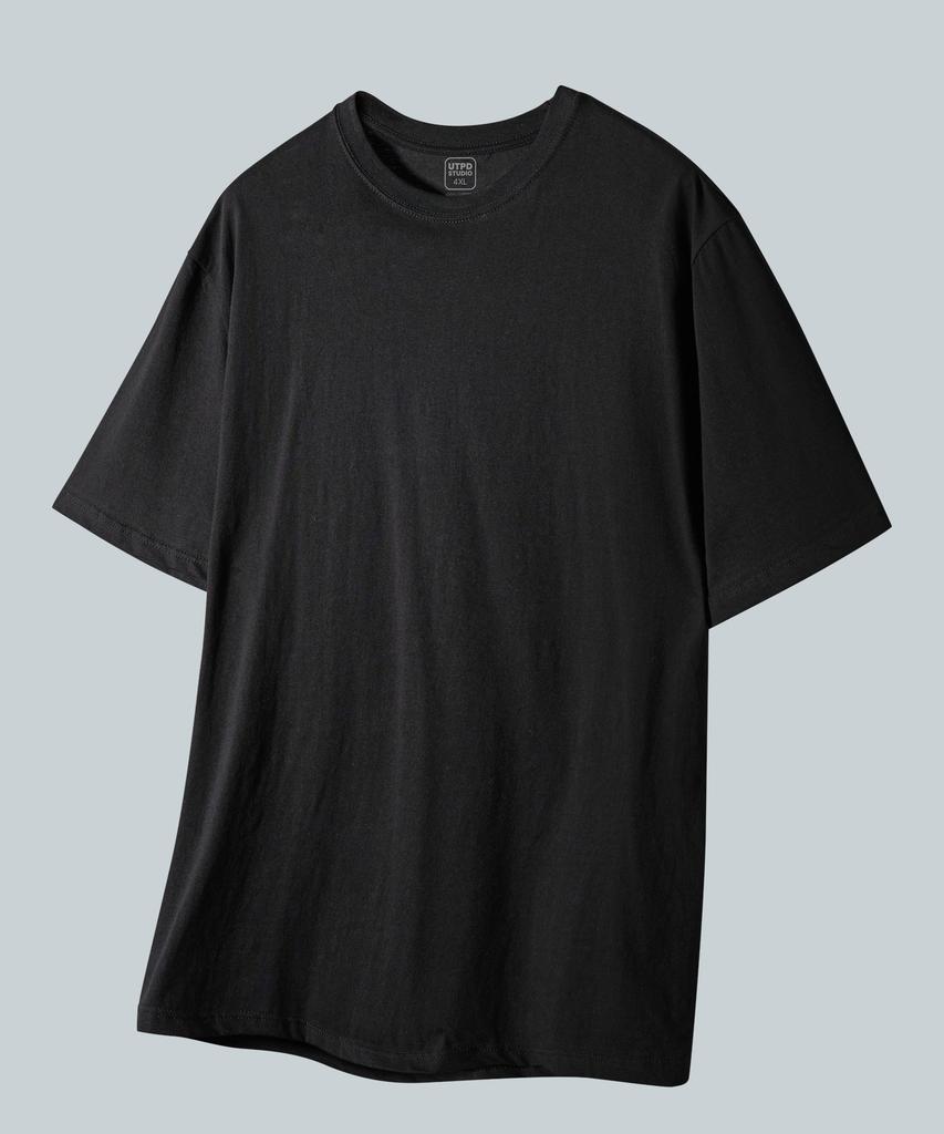 UNTAPPED STUDIO Pure Cotton Big Oversized 20-Count Short Sleeve T-Shirt 2 Colors