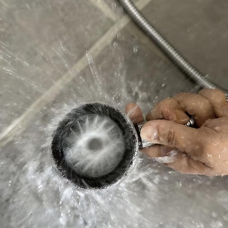 Soffione Doccia Riscaldato Massaggiante per Uomo 1pz Universale Risparmio Idrico Alta Pressione per Rilassamento