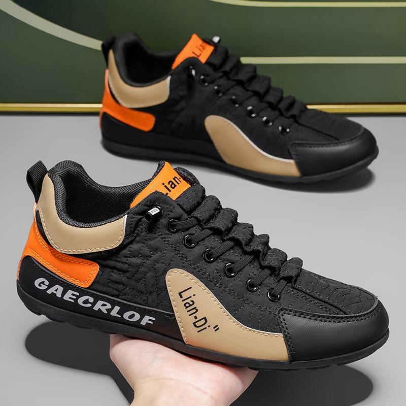 Autumn new fashion single shoes men's casual shoes sports trend shoes youth low-top men's shoes