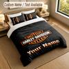 Set Biancheria da Letto 1 Copripiumino 2 Federe Stampa Harley-Davidson Morbido Tessuto per Letto Decorazione Camera da Letto