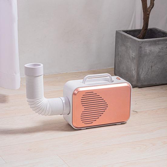 600W Dog Hair Dryer High Velocity Dog Blower Grooming Dryer with Heater Pet Hair Force Dryer for Small Cats Dogs