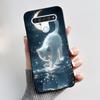Cute Case For LG Q61 Capa For LG K61 Coque For LG Q70 Fundas Printing Shell Protective Cover Soft Silicone Cartoon Black Casing
