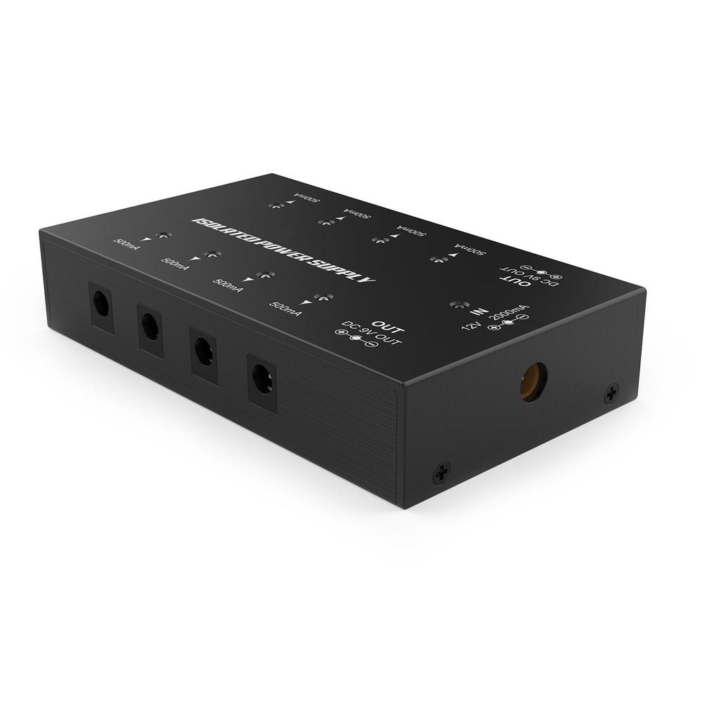 Kompakt Boyutlu Gitar Efekt Güç Kaynağı 9V/18V Gitar Efektleri için 8 İzole DC Çıkış