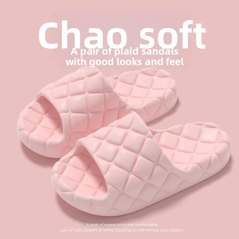 EVA Slippers for Men Taking Showers and Women Staying At Home In Summer. Non Slip and Odorless Slippers with Thick Soles