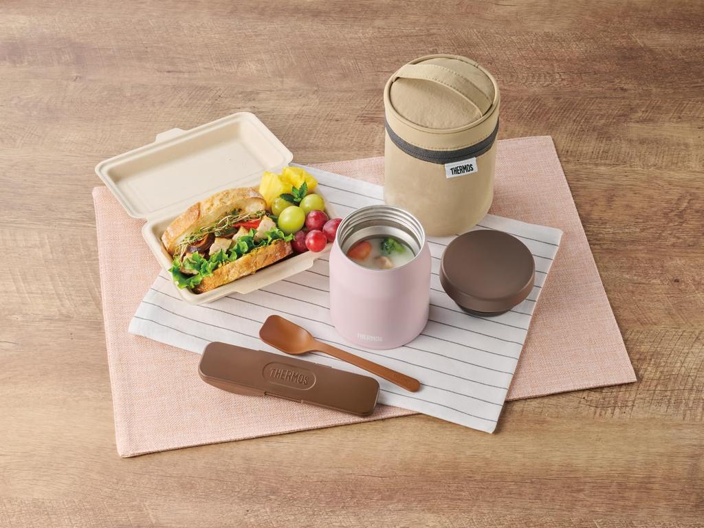 Thermos Vacuum Insulated Soup Soft Features an Integrated Gasket for Easy a Fully Washable and Three Washable Parts for Easy Keeps Food Hot or SFPK