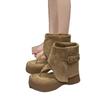 Thick-soled explosive trousers, cool boots for women's summer new small height-increasing sandals, soft-soled versatile herringbone toe short boots