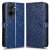 For Xiaomi Redmi A5 4G (171.7mm)/Poco C71 4G Wallet Case Dot Pattern Imprint PU Leather Phone Cover