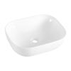 Bella countertop washbasin 50.5X40.5 CM oval white