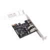 PCIe USB 3.2 Gen 1 Card 5Gbps Bandwidth 2 Type C and 2 Type A Ports PCI Express To USB Expansion Card for Desktop PC