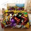 3D tisk Anime JoJo's Bizarre Adventure Jotaro Kujo Povlečení pro kluky a holky Jednolůžko Manželská postel Povlak na peřinu Povlak na polštář Postel Děti Dospělí