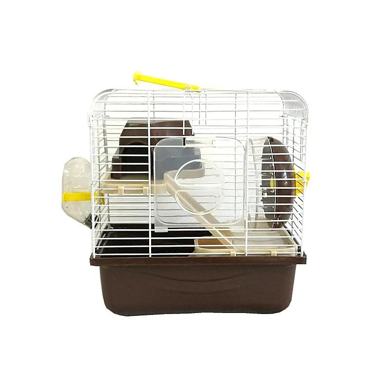 Factory direct new three-storey villa hamster cage golden silk bear cage villa hamster supplies three-storey villa