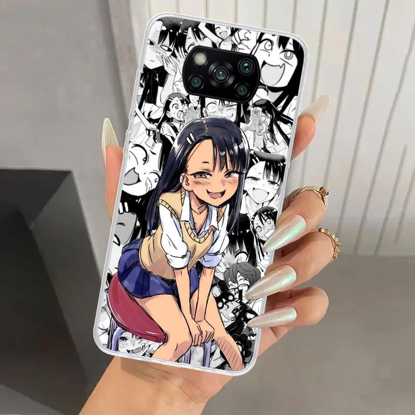 Nagatoro San Anime Aesthetic Phone Case for Xiaomi Poco X7 X6 X5 X4 X3 Nfc F6 F5 F4 GT F3 F2 Pro F1 M5S M4 M3 5G Soft Funda Prin