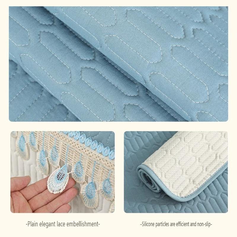 Chenier sofa cushion non-slip, anti-cat scratch and dirt-resistant sofa cover, back towel, seat cushion