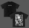 Toshiro Hitsugaya BLEACH Manga T-Shirt Vintage Gewaschen Übergroßes T-Shirt Herren Kleidung Harajuku Kurzarm 100% Baumwolle T-Shirts Oberteile