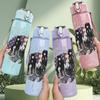 1PC Dark Rock Band Vintage Collage Portrait Print 750ml Portable Sports Water Bottle Leakproof Gym Outdoor Travel Drink Cup