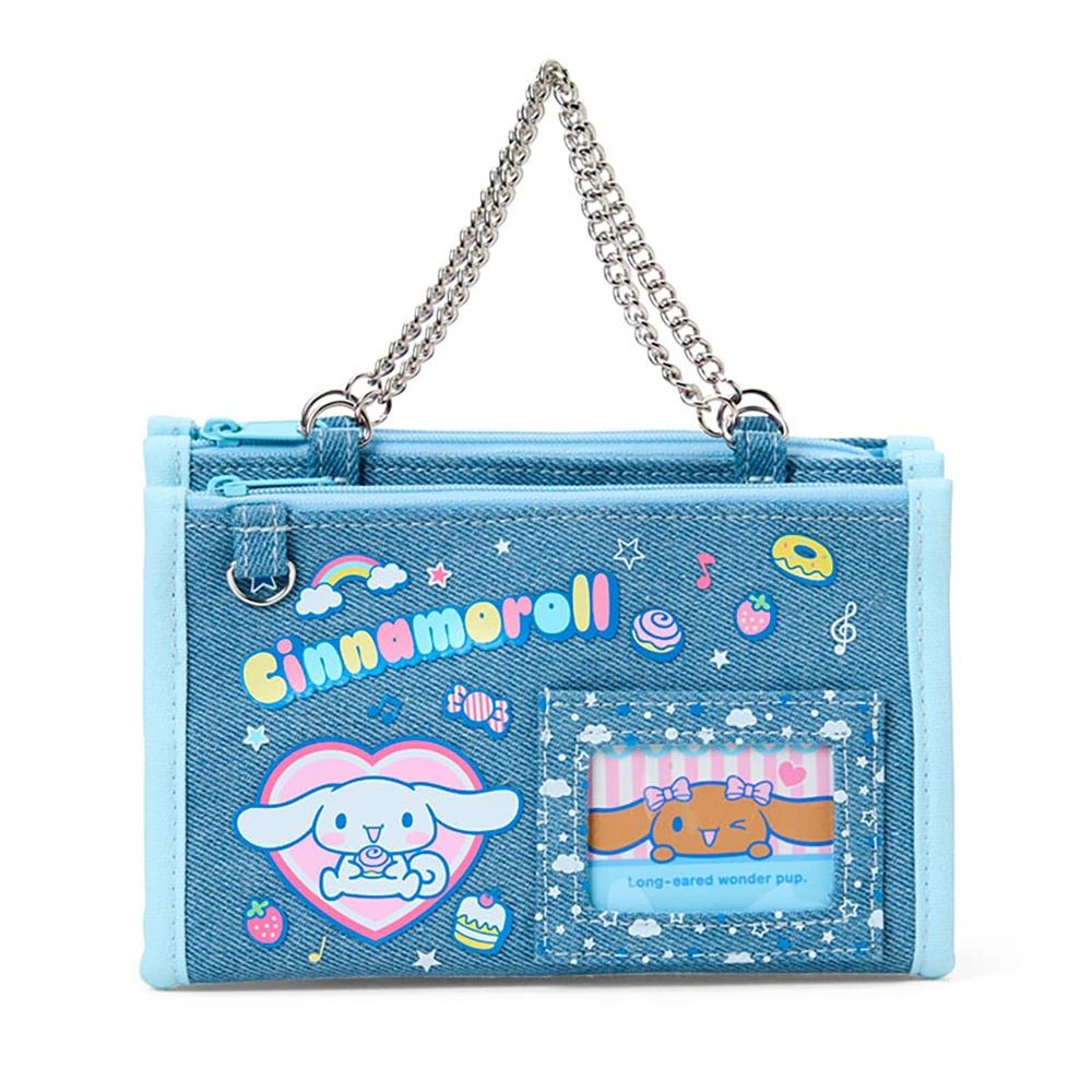 Sanrio Denim Pouch (Munekyun Heisei Girls Item) Cinnamoroll Ages 3 and up 796344