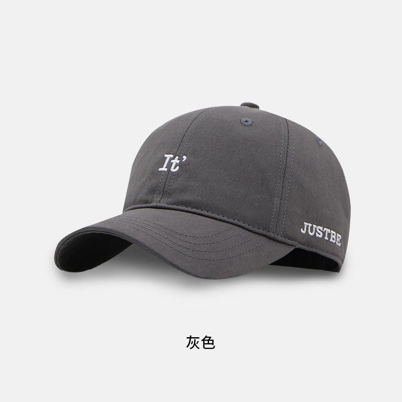 High-end Hats Men's and Women's Spring and Autumn Big Head Circumference Baseball Cap Deepened and Enlarged Sun Protection Visor Cap Cap