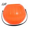 Plastic Candy Holders Halloween Pumpkin Bucket Treat Holder with Handle Trick or Containers Party Favor Storage Container Trick-or-Treat Gift Bag,