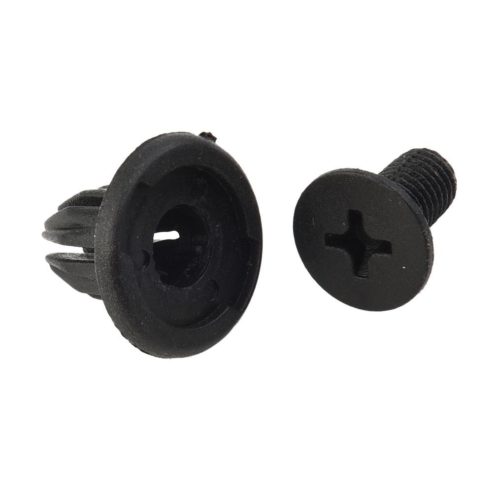 Set Rivet Clip Moulding Push Nylon Retainer Body Fender Pin Door Screw Panel