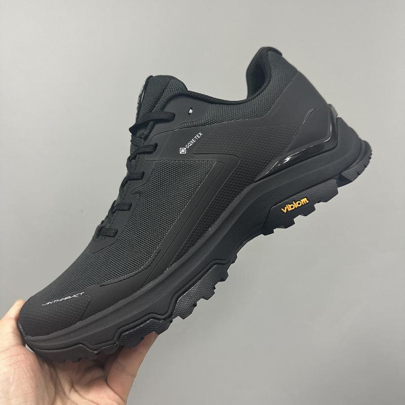 Men's rotating button model, low-top soft sole, comfortable cushioning sports tide shoes, light outdoor non-slip and wear-resistant mountaineering