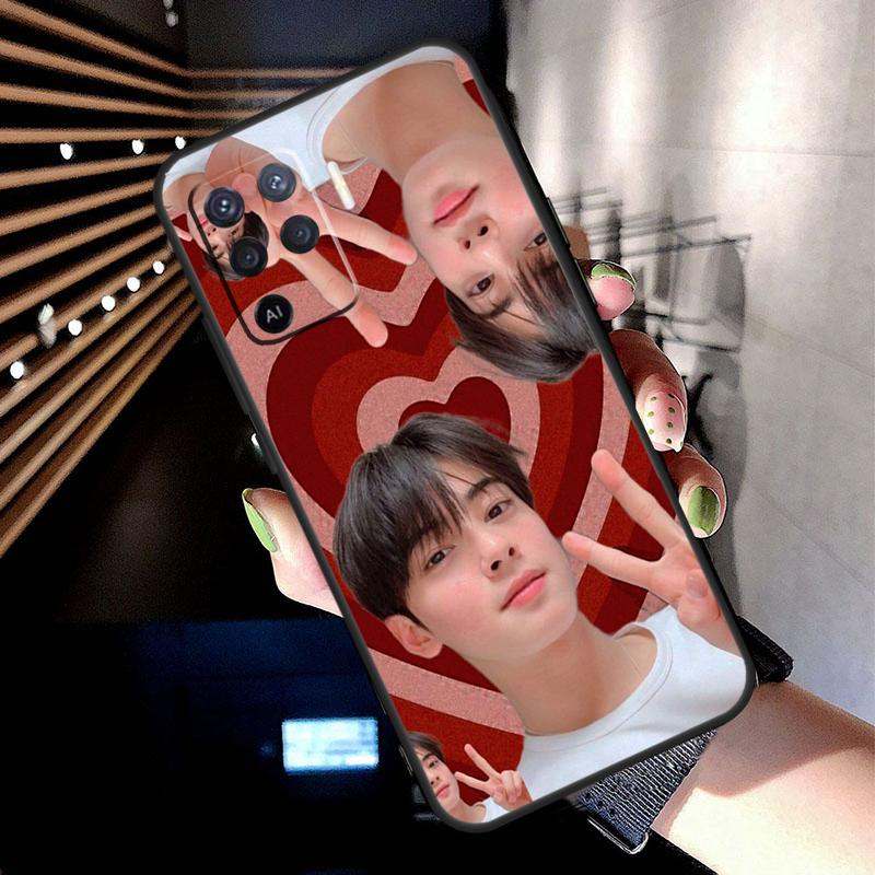 Cha EunWoo Eun Woo Case For Oppo A5 Pro A15 A17 A57 A77 A18 A38 A58 A78 A98 A94 A74 A54 A16 A76 A96 A40 A60 A80