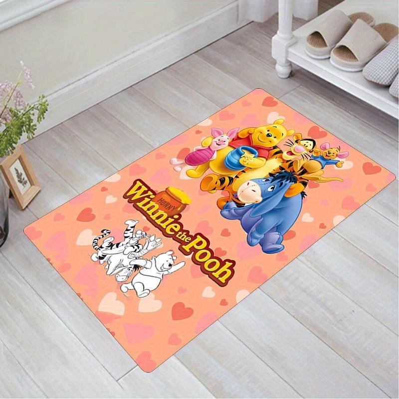 

1pc Winnie the Pooh Pattern Carpet Area Rug Non slip Carpet Hand Washable Floor Mat Suitable For Living Room Bedroom Home Decor Room Decor 60cm by 90cm
