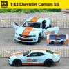 AJR3 1/43 Chevrolet Camaro SS Super Racing Spielzeugauto Modell CCA Druckgusslegierung Miniatur Freilauf Rückzieher Sammlung Geschenk Jungen