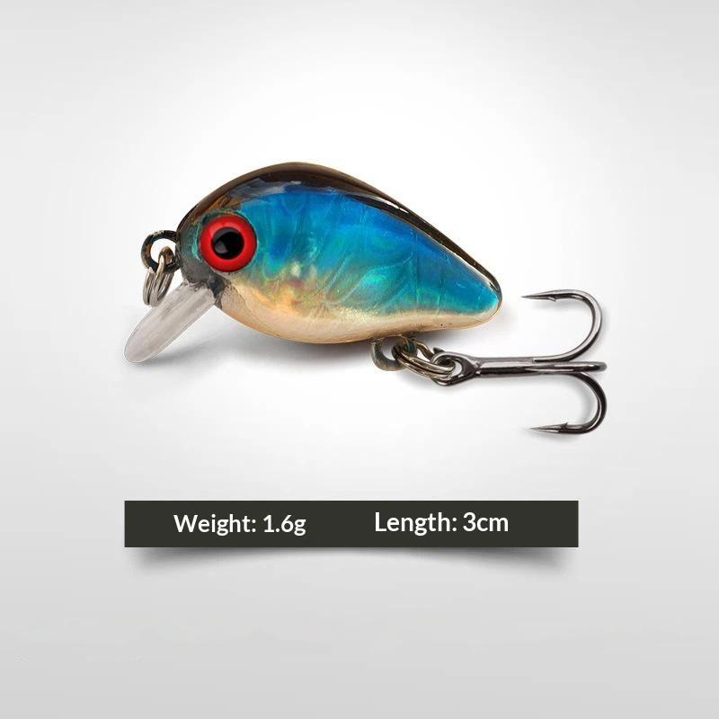 5.8Cm 6G Fishing Lures Sinking Micro Minnow Wobbler Artificial Hard Bait Fishing Accessories Mini Stream Bass Bait