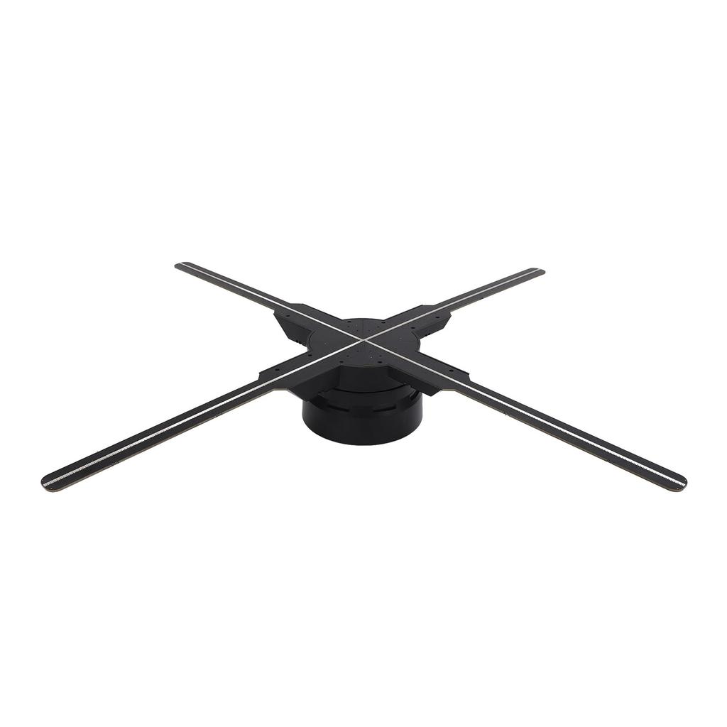 18.11 Inch 3D Hologram Fan 4 Blades 1600x510 High Resolution 510 Leds Wifi Connection Holographic Advertising Machine
