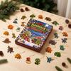 Acrylic Dinosaur Ornaments Christmas Countdown Calendar, 24Pcs Ornament Set with Cute Gift for Lovers Dino Designs, Holiday Tree Hanging Decor