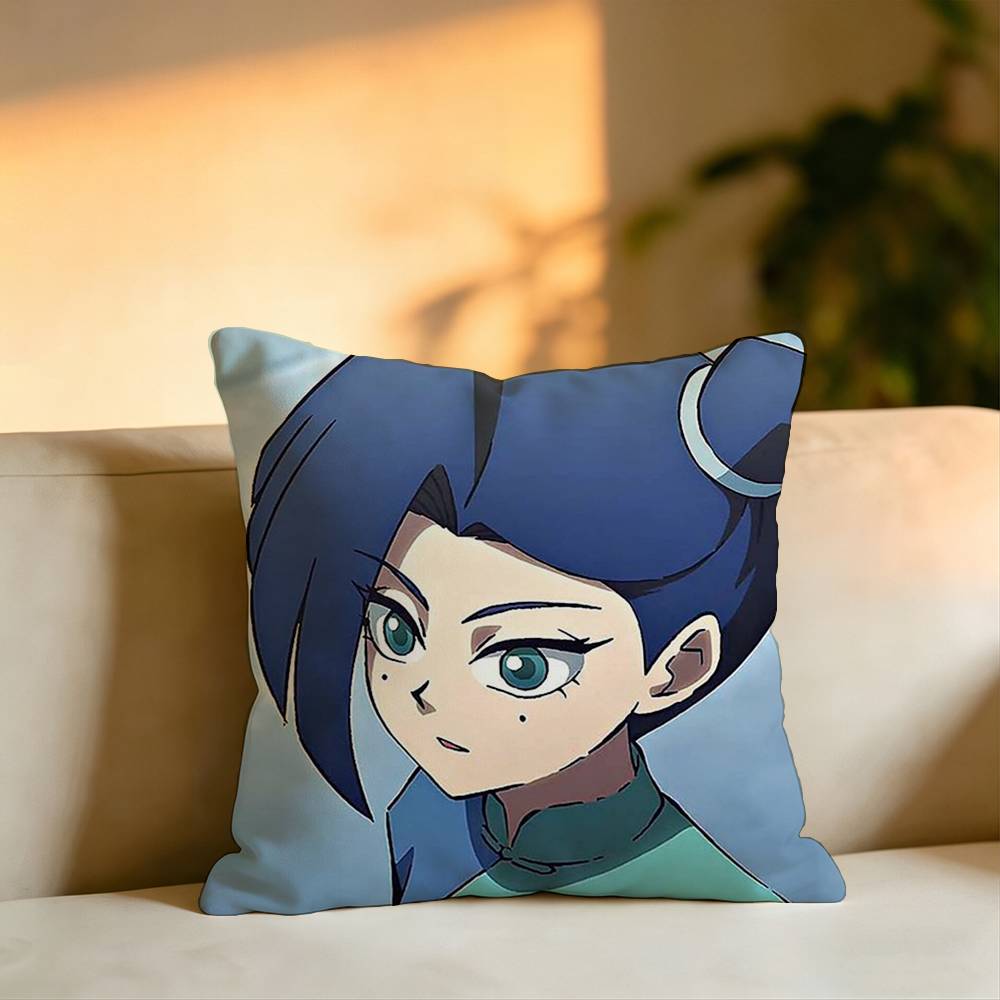 Hot Cartoon Seven MMeihua Shisan Pillow Case Square DoubleSided Sofa Cushion Cover Bedroom Bedside Pillow