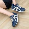 2025 New Leather Breathable Mesh Platform Forrest Gump Shoes Women's Summer and Autumn Versatile Casual Sports Running Shoes Casual Shoes
