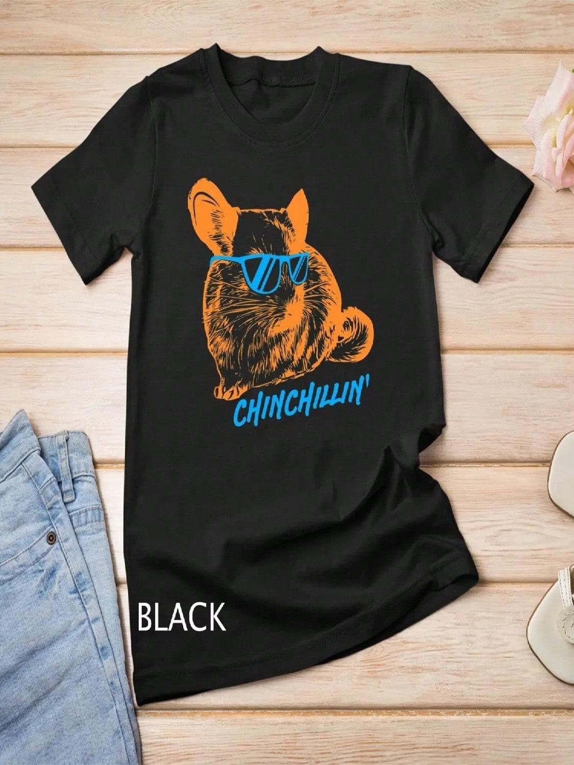 Funny Chinchillin T Shirt For Chinchilla Owners S разноцветный