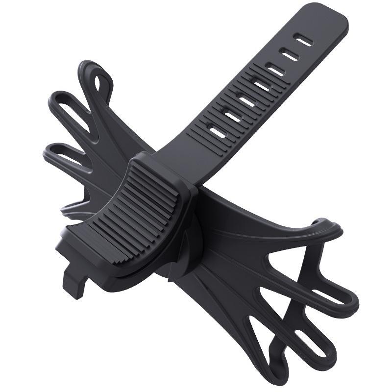 Xiaomi 1PC 360 Rotatable Bike Motorcycle Phone Holder Silicone Bracket Support Pull Type Safe Mount For All Smartphones Cycling Stand