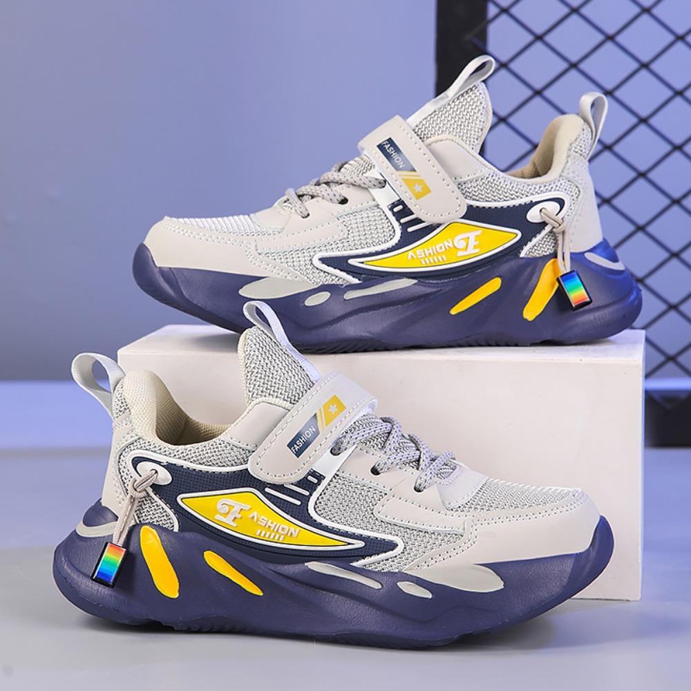 Детские кроссовки для мальчиков, сетчатые, спортивные, для бега, дышащие, нескользящие, для девочек, повседневные, для бега, для ходьбы, детские кроссовки