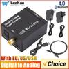 DAC Digital To Analog Audio Converter Jack 3.5mm Optical Fiber Toslink Coaxial Signal To RCA R/L Audio Decoder DAC AmplifierGood Product