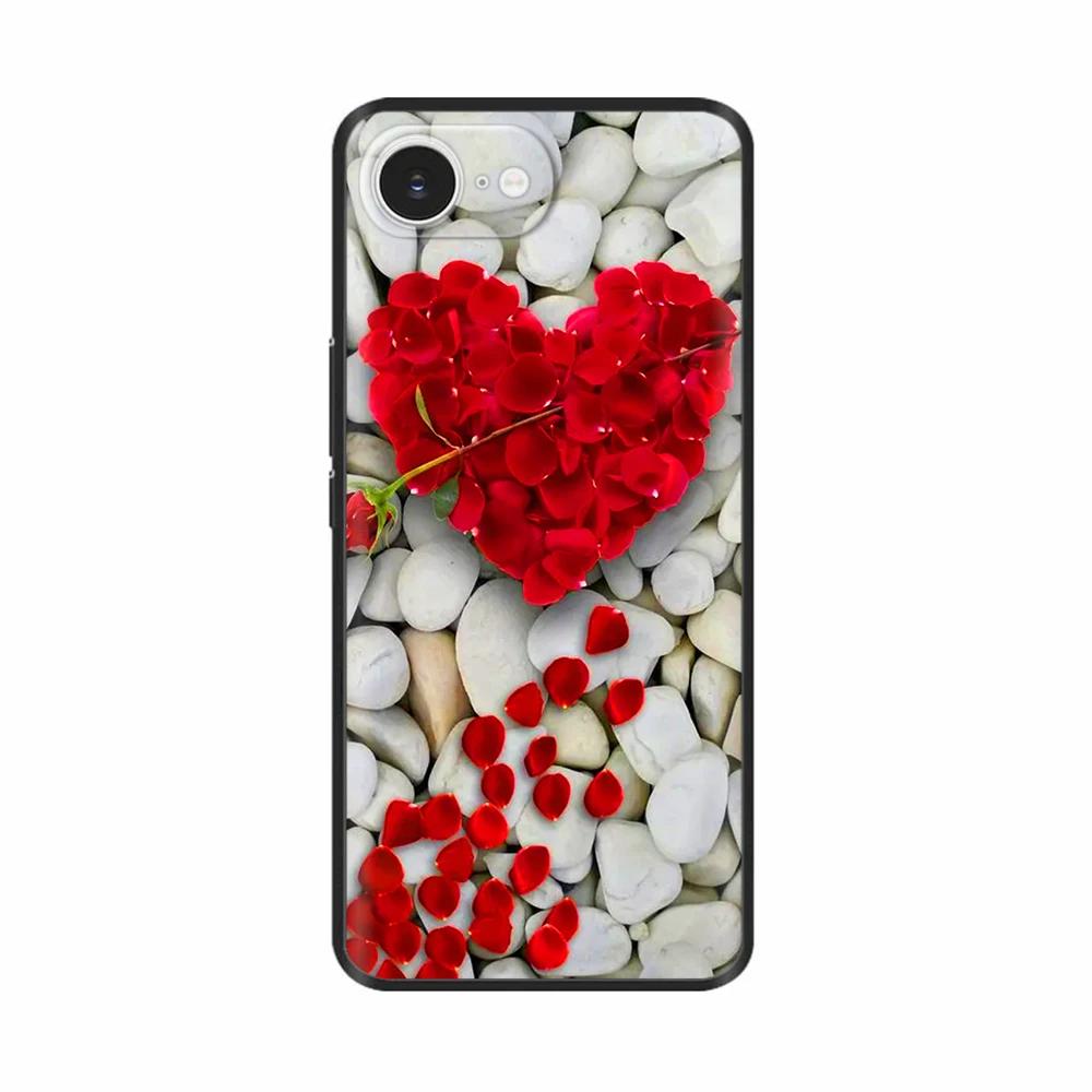For iPhone 16E Case Printed Cute Cartoon Phone Case for iPhone 16E 2025 Soft Silicone Back Cover For iPhone 16E SE 4 TPU Fundas