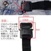 [BFENG] Nylon Belt Men's Belt Tactical Belt Work Belt Lightweight Durable 2.5CM Width, Black