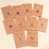 10pcs Y2K Butterfly Pendant Necklaces, Minimalist Elegant Unisex Design, Ideal for Daily Wear, Parties and Gifting.